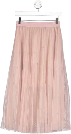 Tommy Lynn Pink Layered Tulle Skirt UK M