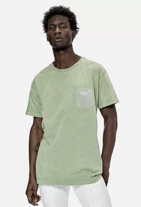 Translucent Pocket Tee / Mineral Saguaro