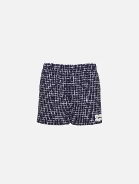 Tweed Check Short