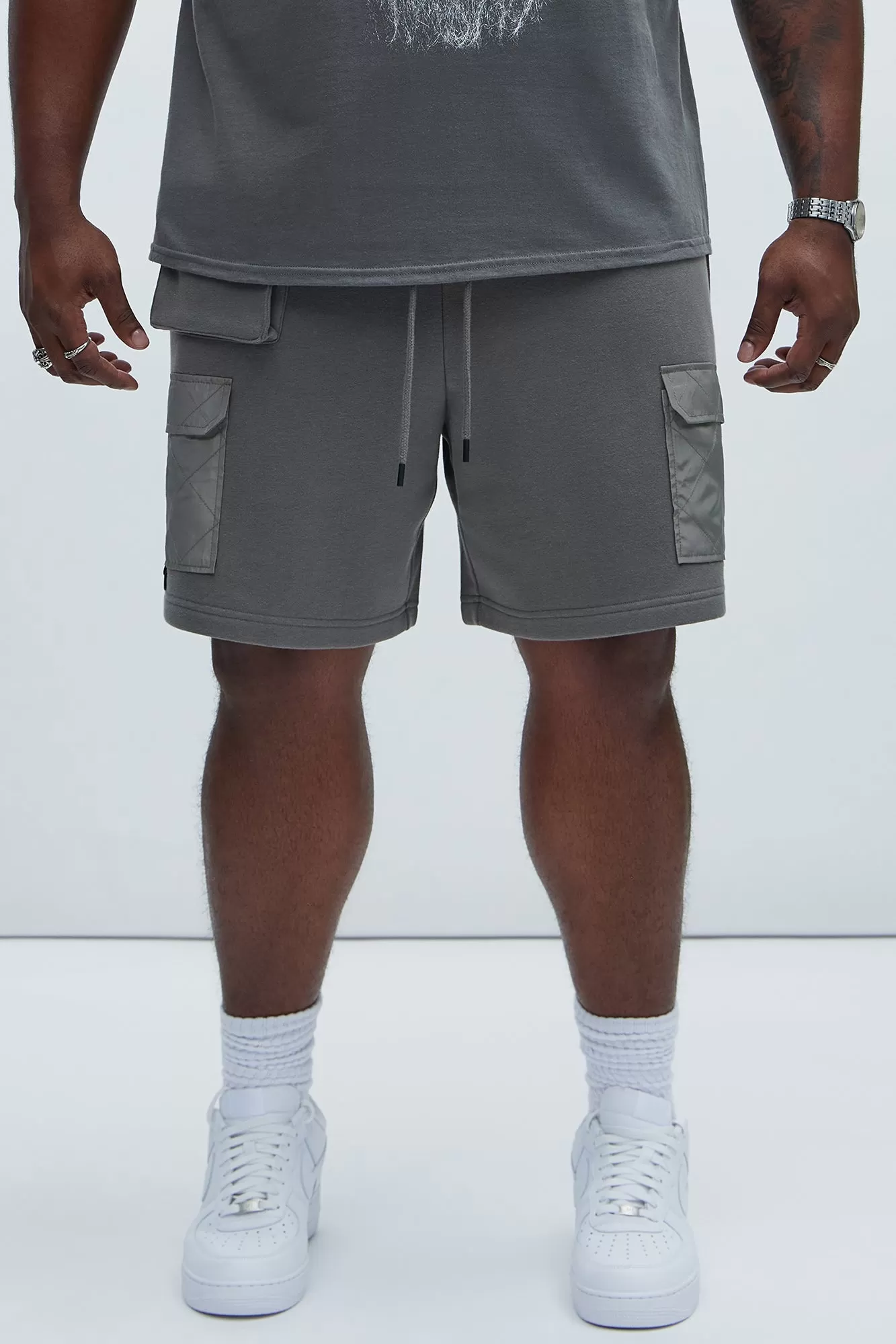 Tyson Everything We Need Sweat Shorts - Charcoal