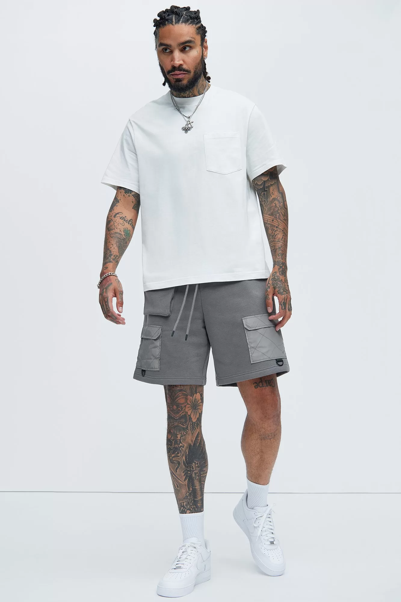 Tyson Everything We Need Sweat Shorts - Charcoal