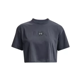 Under Armour UA Branded Logo Crop SS training shirt