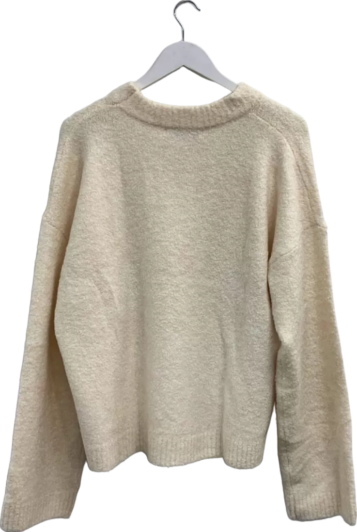 V by Very Cream Textured Jumper UK 20-22