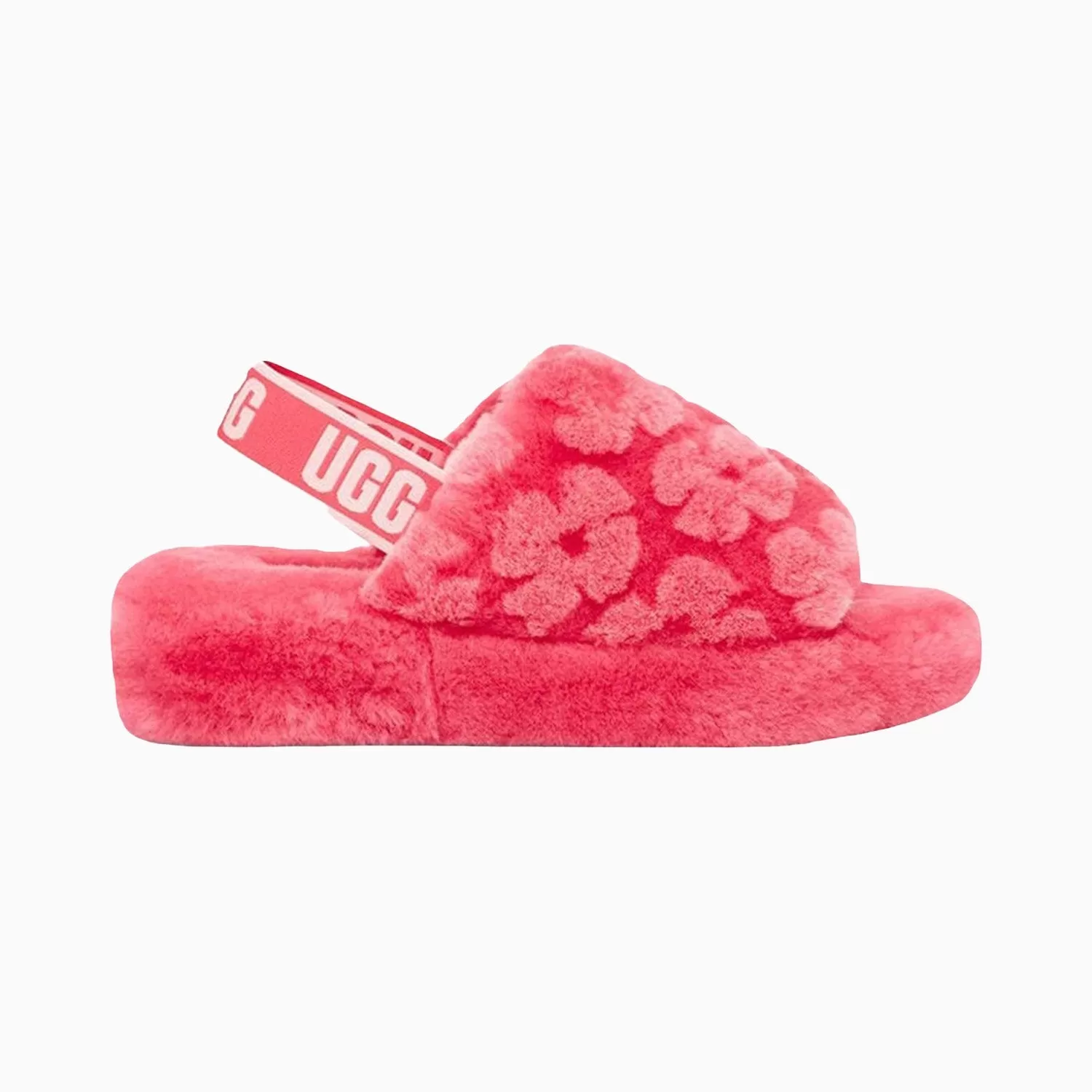 Women's Fluff Yeah Poppy Slide