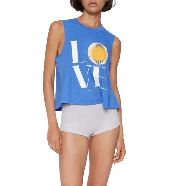 Women's Love Crop Tank