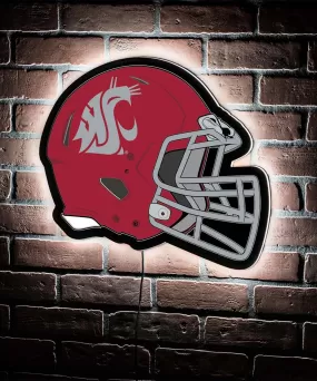 WSU LED Helmet Wall Decor